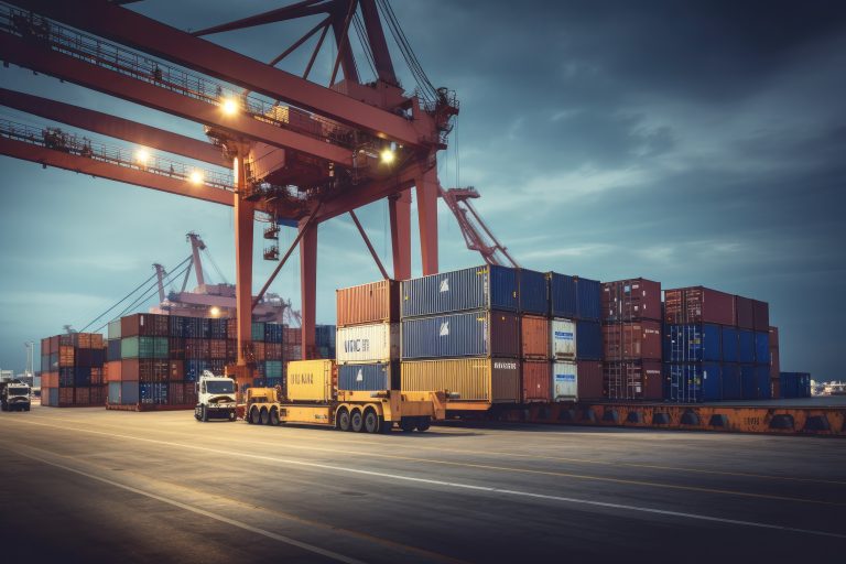 China port logistics and container freight services