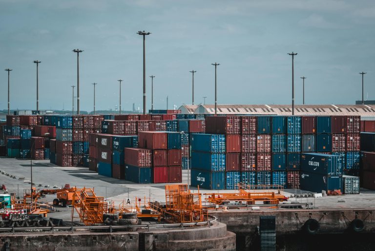 Container yard for sourcing and logistics in China